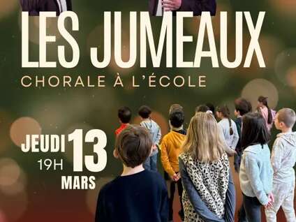 Chorale à l'école avec Les Jumeaux