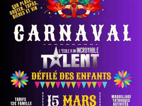 CARNAVAL : L'ÉCOLE À UN INCROYABLE TALENT