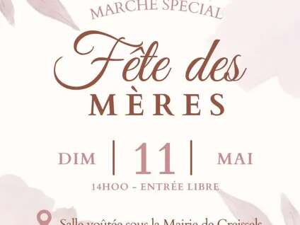 Marché spécial fête des mères