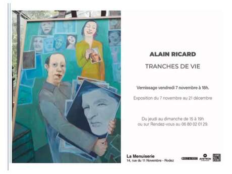 Exposition Alain Ricard à la Menuiserie de Rodez