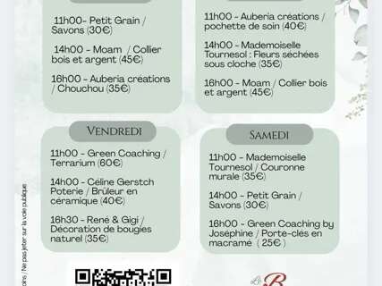 Ateliers Créatifs au Bal des Créateurs