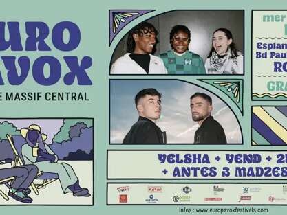 FESTIVAL EUROPAVOX : Antes & Madzes + Rappeuses en liberté + Open Mic