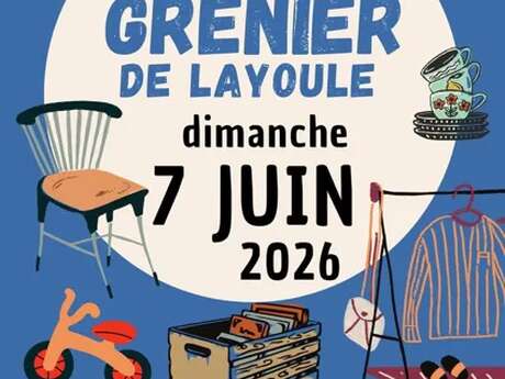 Vide grenier de Layoule