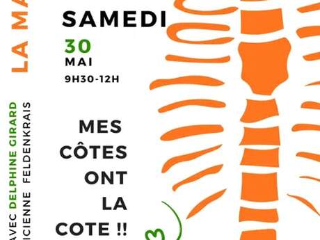 Matinée Feldenkrais "Mes côtes ont la cote !"