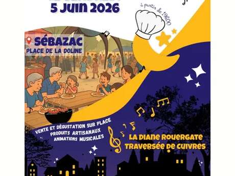 Marché gourmand au Clair de Lune