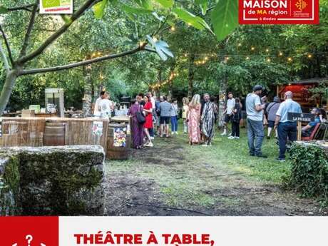 Théâtre à Table, La Bio en Scène Théâtre à Table, La Bio en Scène