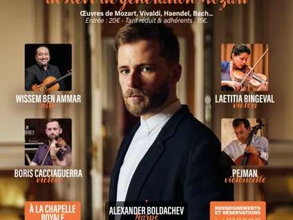 Concert à la Chapelle Royale La Harpe des Lumières