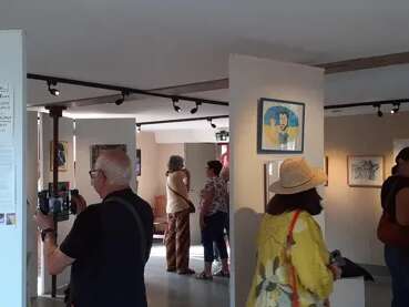 Exposition des adhérents adultes - le Vieux Moulin