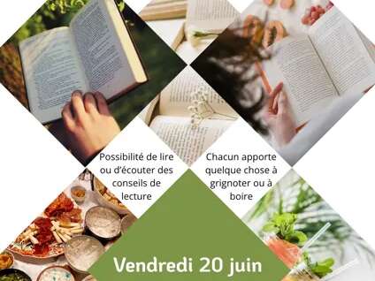 Apéro littéraire à la Médiathèque de Luc-La-Primaube
