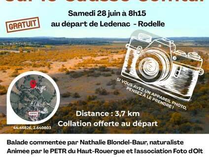 Balade photo commentée sur le Causse Comtal