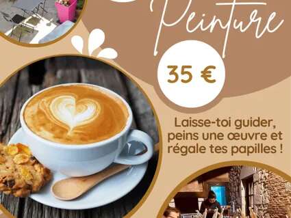 Café Peinture au restaurant Cécile & Aimé