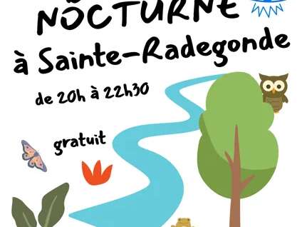 Balade nocturne à Sainte Radegonde