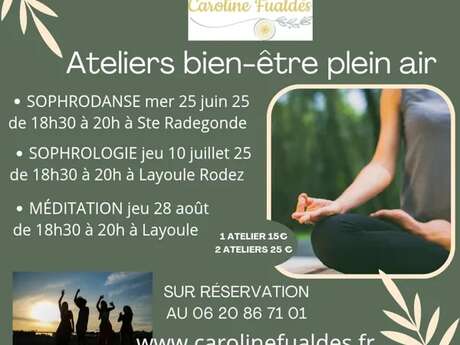 Atelier de méditation avec Caroline Fualdès