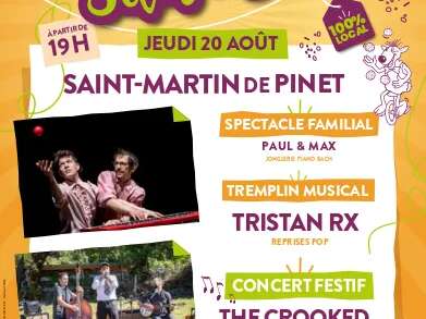 Festival Sites & Sons 2026 - 20 août - St Martin de Pinet -