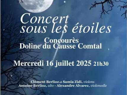 Concert sous les étoiles