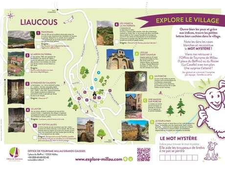 Jeu de piste papier, familial et en autonomie - Liaucous & Mostuéjouls