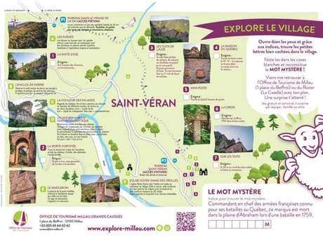 Jeu de piste papier, familial et en autonomie - La Roque-Sainte-Marguerite & Saint-Véran