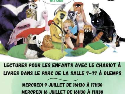 Lecture pour enfants "Partir en livre"