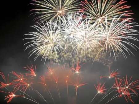 Feu d'artifice de la fête