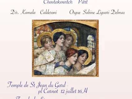 Chœur B.a.Bach de Montpellier au Temple