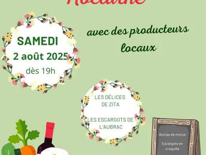 Marché nocturne chez les Vignerons d'Olt