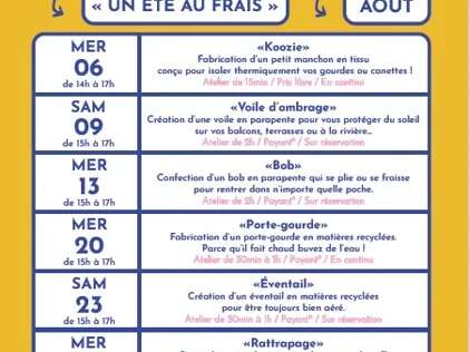 Ateliers de fabrication d'objets écologiques - collectif SNOOZ (pour le recyclage)