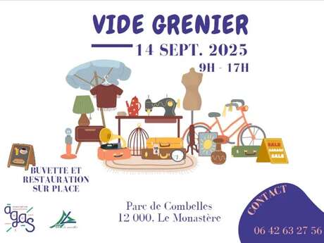 Grand Vide Grenier AGAS de Combelles