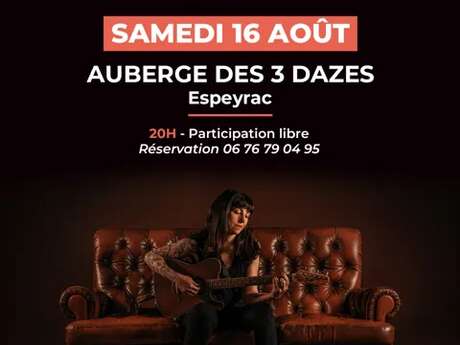 Concert d'Aurelle Key, soul et blues