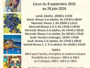 Atelier Sonia Privat : dessin et peinture