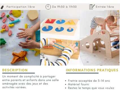 Activités Parents & Enfants 0-5 ans en septembre avec le Centre social de Rodez