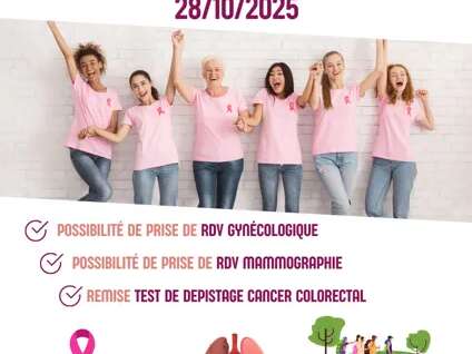 Octobre rose : Journée Santé des Femmes