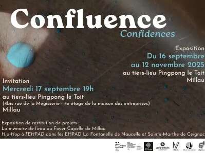 Exposition " Confluence confidences " - Aporia Culture - Espace Ping Pong le Toit