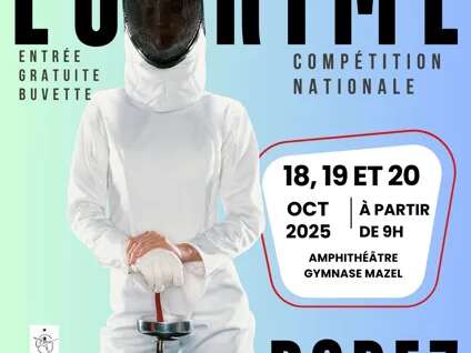 Compétition Nationale d’Escrime – Semaine de l’Epée