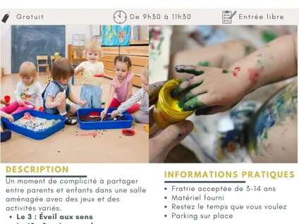 Activités Parents-Enfants 0-5 ans - Mois d'octobre