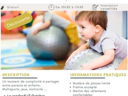 Baby-sport 2-5 ans - Un vendredi par mois