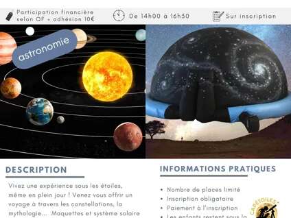 Animation planétarium