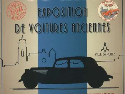 Magnéto du Rouergue : exposition de voitures anciennes