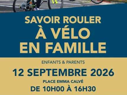 Savoir rouler à vélo en famille