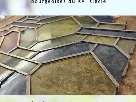 Conférence " le vitrail dans les demeures bourgeoises du XVI e et XVIIe  siècle - Journées Européennes du Patrimoine - Hôtel particulier de Sambucy-de-Sorgue (privé)