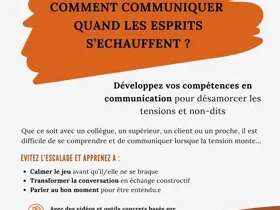 Atelier formation : "Comment communiquer quand les esprits s'échauffent ?"