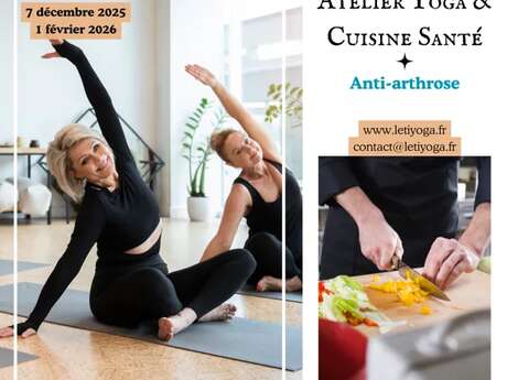 Ateliers Yoga et Cuisine anti-arthrose - Leti Yoga
