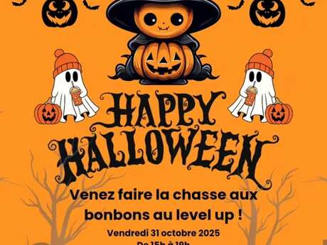 Chasse aux Bonbons d’Halloween au Level Up Chasse aux Bonbons d’Halloween au Level Up