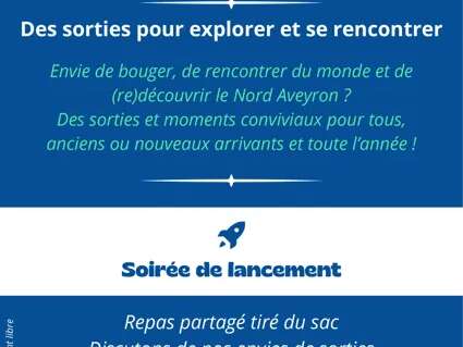 Sortir et compagnie : des sorties pour explorer et se rencontrer Sortir et compagnie : des sorties pour explorer et se rencontrer