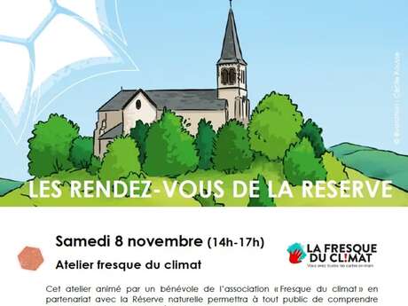 Atelier "fresque du climat" à la Réserve Naturelle Atelier "fresque du climat" à la Réserve Naturelle