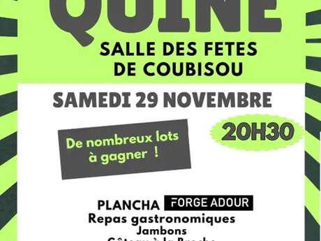 Quine APE Coubisou Quine APE Coubisou