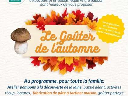 Le goûter de l'automne Le goûter de l'automne