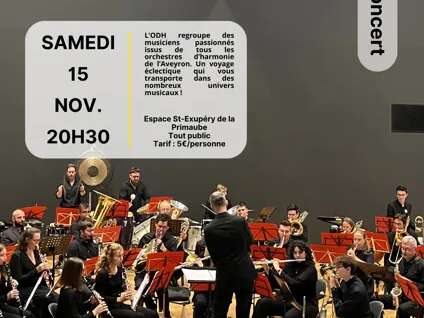 CONCERT : Orchestre Départemental d'Harmonie