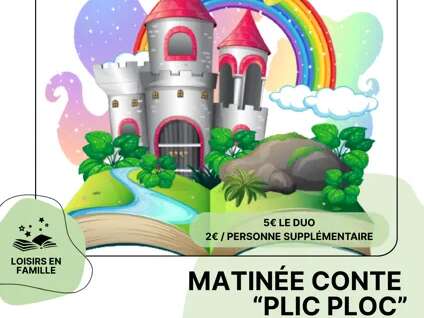 MATINÉE CONTE : « Plic ploc »