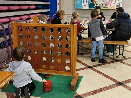 Festival Bonheurs d'Hiver - Jeux en bois et espace ludique