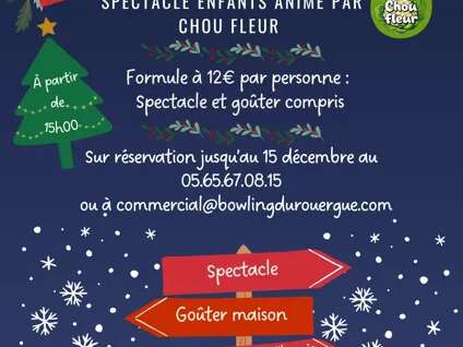 Fête de Noël au Bowling du Rouergue